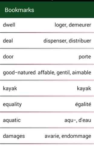 Dictionnaire Anglais Français 4