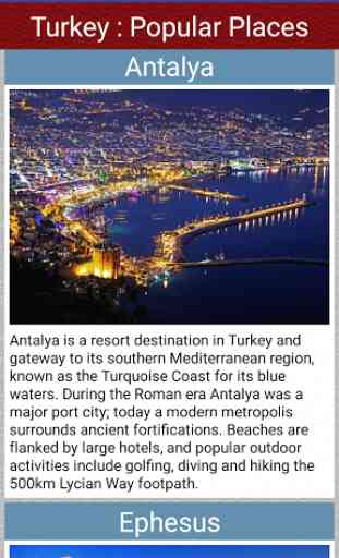 Turkey Popular Tourist Places 2