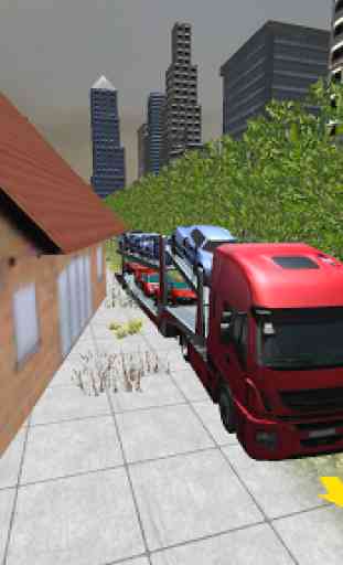 Voiture Transport Camion 3D 4