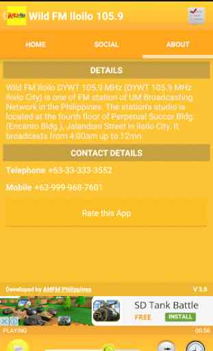 Wild FM Iloilo 105.9 MHz 3