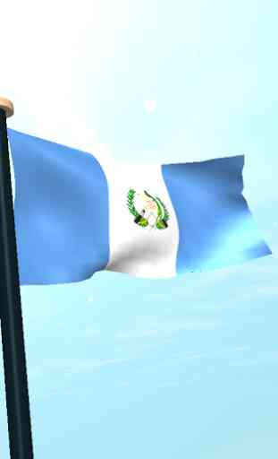 Guatemala Drapeau 3D Gratuit 4