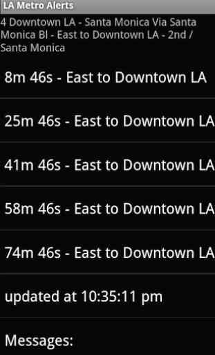 LA Metro Alerts 1