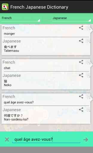 Dictionnaire japonais français 3