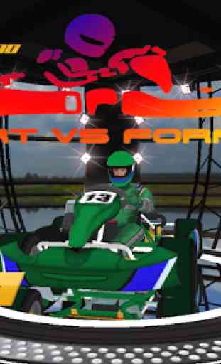 Kart vs Formula Grand Race 3D 2