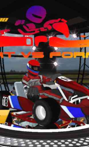 Kart vs Formula Grand Race 3D 3