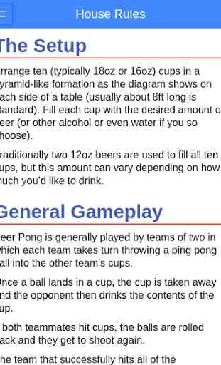 Official Beer Pong Rules 2