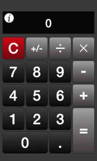 Calculatrice - Une calculatrice facile à utiliser pour iPhone, iPad et iPod Touch 1