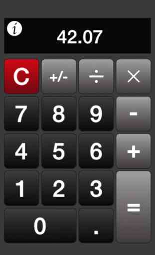 Calculatrice - Une calculatrice facile à utiliser pour iPhone, iPad et iPod Touch 2