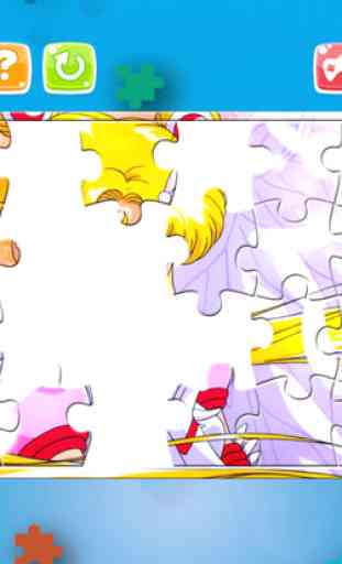 Cartoon Puzzle - Puzzle Box pour Sailor Moon - Toddler Enfants et préscolaires Jeux d'apprentissage 3