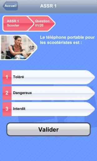 Code de la route : Attestation Scolaire de Sécurité Routière (ASSR 1&2) - version iPhone 2