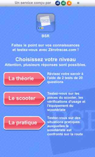Code de la route : Brevet de Sécurité Routière (BSR) - version iPad 1