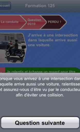 Code de la route : formation 125 – moto et scooter - version iPhone 3