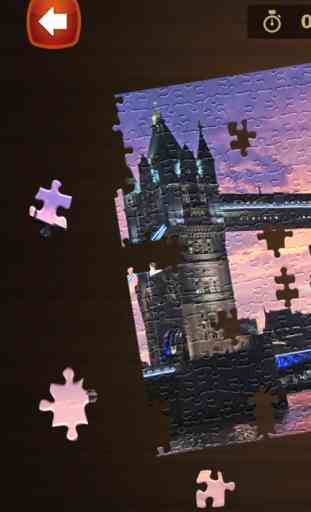 Collection de Jeux de Puzzle pour Enfants et Adultes - Villes Célèbres de l'Edition Mondiale 1