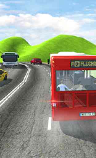 Ville Autocar Conducteur de bus Simulateur 2016 - Hors route Autobus Colline Escalade Aventure 3