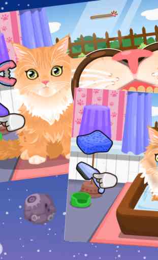 Cat Salon de soins:Princesse Jeux Gratuits 2