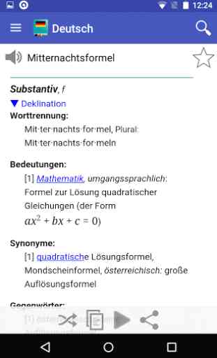 Dictionnaire allemand 1