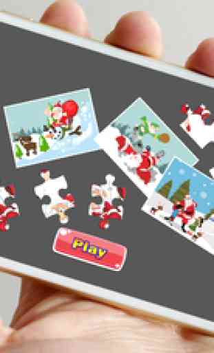 Jeu de puzzles de Noël jeu gratuit pour les enfant 2
