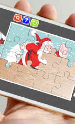 Jeu de puzzles de Noël jeu gratuit pour les enfant 4