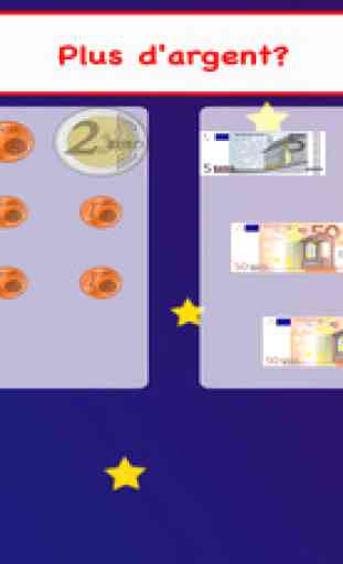 Jeu pour apprendre monnaie: Euro Gratuit 1