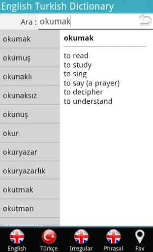 İngilizce Türkçe Sözlük 2