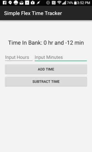 Simple Flex Time Tracker 1