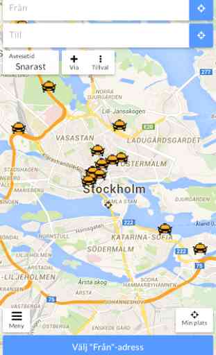 Taxijakt - Taxi till fastpris 1