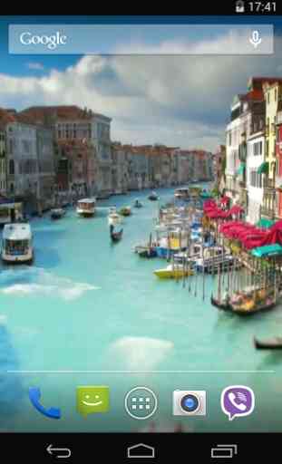 Venise Fond d'écran animé 4