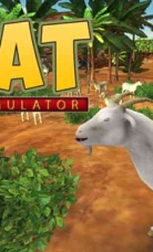 chèvre simulateur jungle - jeu de survie animal 1