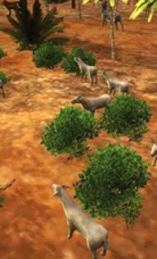 chèvre simulateur jungle - jeu de survie animal 4