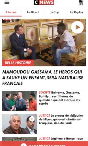 CNEWS info Tv France et Monde 1
