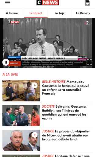 CNEWS info Tv France et Monde 2