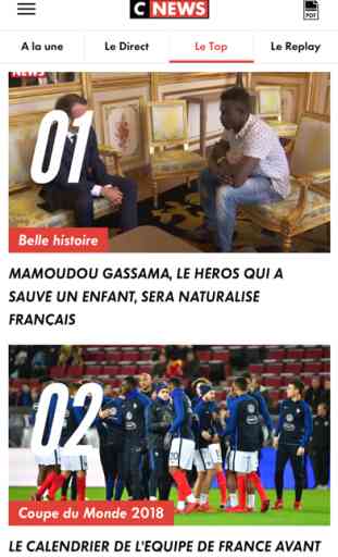 CNEWS info Tv France et Monde 3