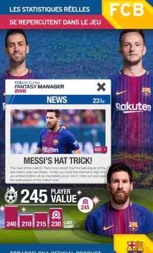 FC Barcelona Fantasy Manager -Ton club de football 3