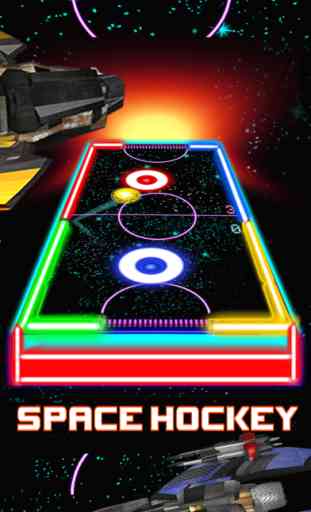 Glow Hockey HD - 2 joueurs néon light air hockey 2