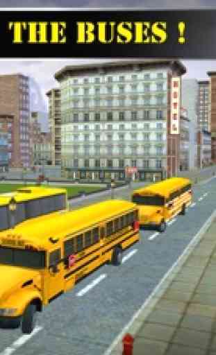 Pilote d'autobus scolaire 3D Kids Master Sim 3