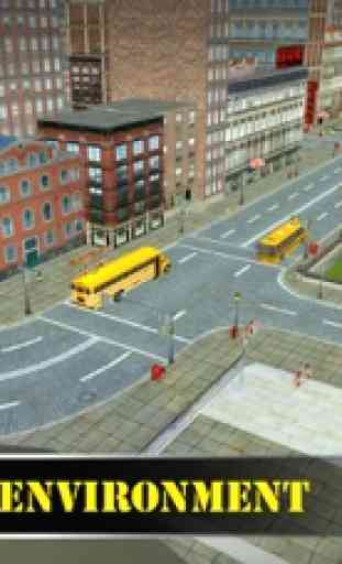 Pilote d'autobus scolaire 3D Kids Master Sim 4