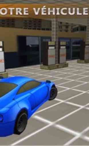 Station  stationnement jeu conduite automobile 3D 2