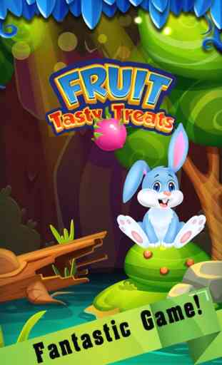 Tasty treats - Fruit match jeux de puzzle 2