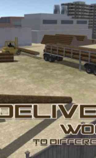 3D chauffeur de camion exploitation forestière - conduire méga camion de fret dans ce jeu simulateur de conduite 3