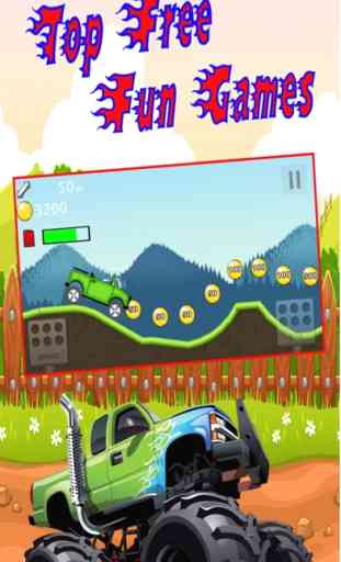 4 * 4 Monster Truck Offroad Legends Rider: Hill Climb Racing extreme Driving Jeux Gratuits 1