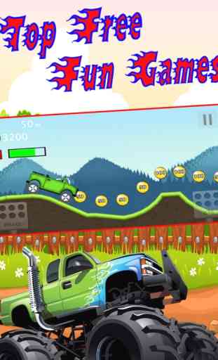 4 * 4 Monster Truck Offroad Legends Rider: Hill Climb Racing extreme Driving Jeux Gratuits 3