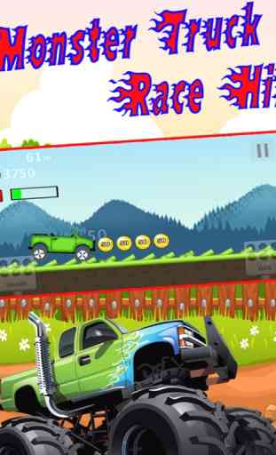 4 * 4 Monster Truck Offroad Legends Rider: Hill Climb Racing extreme Driving Jeux Gratuits 4