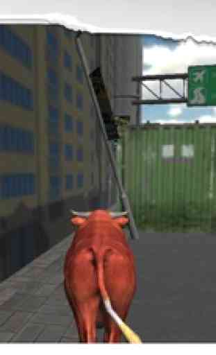 Bull 3D Simulator - Simulateur animale colère et la ville la destruction jeu de simulation 3