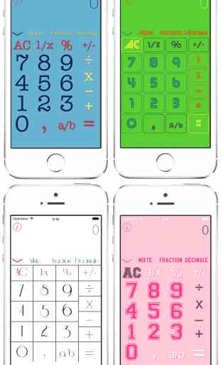 jCalc - Multi Calculatrice Gratuite — avec un historique de vos calculs et une calculatrice de fractions pour iPhone, iPad et iPod touch 4
