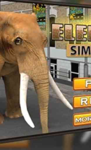 3D Elephant Simulator - Angry animal Simulator 4