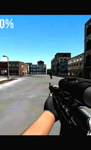 3d moderne Crime City FPS Sniper 3