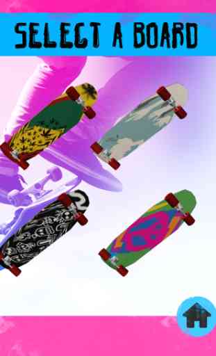 3D Skateboard Half Pipe Juggle Trick Pocket Game 2 4