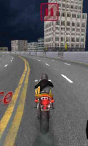 3D Street Bike route Simulation de course 1