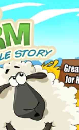 A Tiny Sheep Virtual Farm Escape the Clouds Game 1