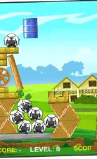 A Tiny Sheep Virtual Farm Escape the Clouds Game 2